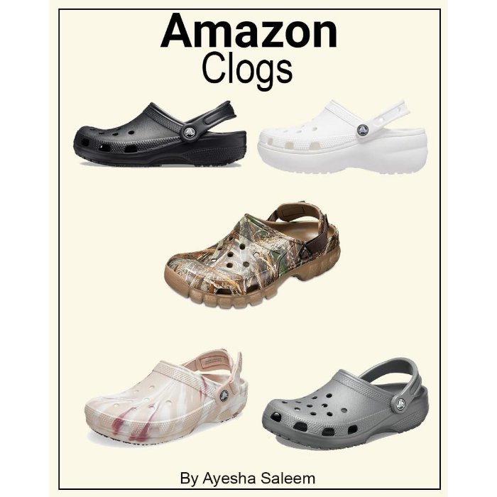 HumbleAttitude1's tweet image. Shop Amazon Clogs
amazon.com/shop/ayeshades…
#ad #Amazon #amazonfinds #clogs #shoes