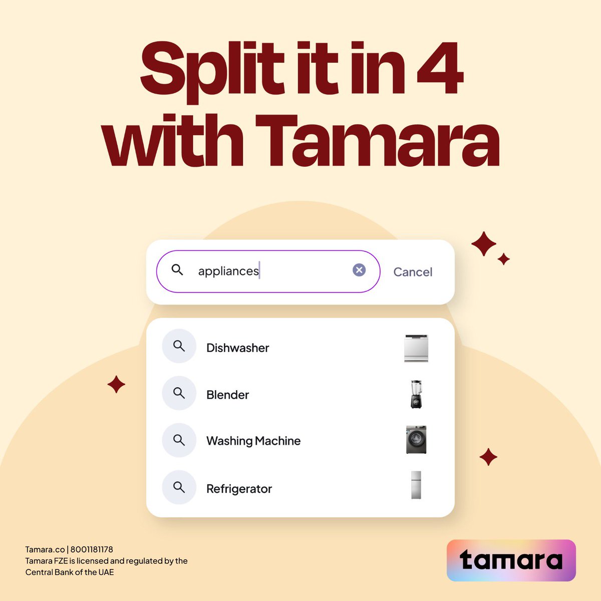usetamaraen's tweet photo. Your next home upgrade is one search away 🔍
Ready to split it with Tamara? https://t.co/DcLjrTrVVA