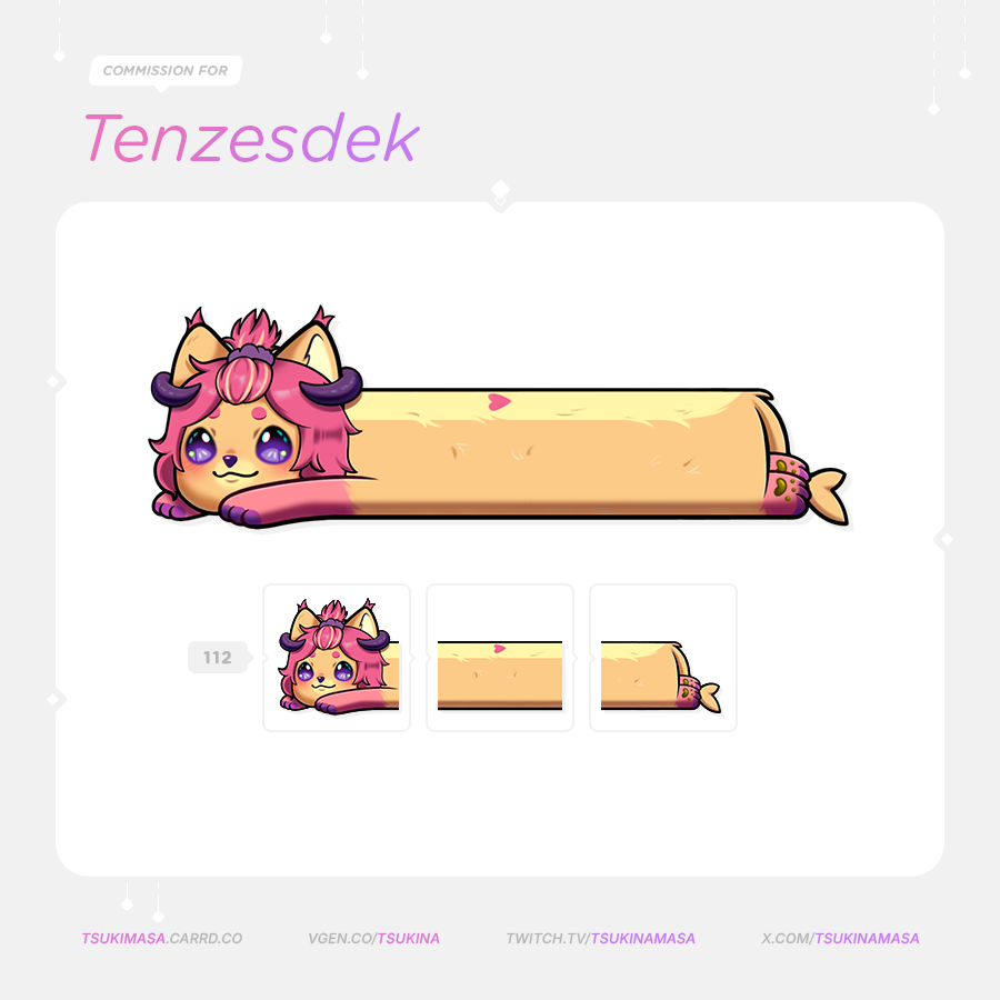 TsukinaMasa's tweet photo. ✧.* YCH long boy comms for @/Tenzesdek

*.✧ Really cool little guys ! (๑╹ڡ╹)

⌣⌣⌣⌣⌣⌣⌣⌣⌣⌣⌣⌣⌣⌣⌣⌣⌣ ‧₊˚✧
#twitch #vgen #mascot
↻ + ♡ are appreciated ! (⁄ ⁄>⁄ ▽ ⁄<⁄ ⁄) https://t.co/c9aaEVKYIX