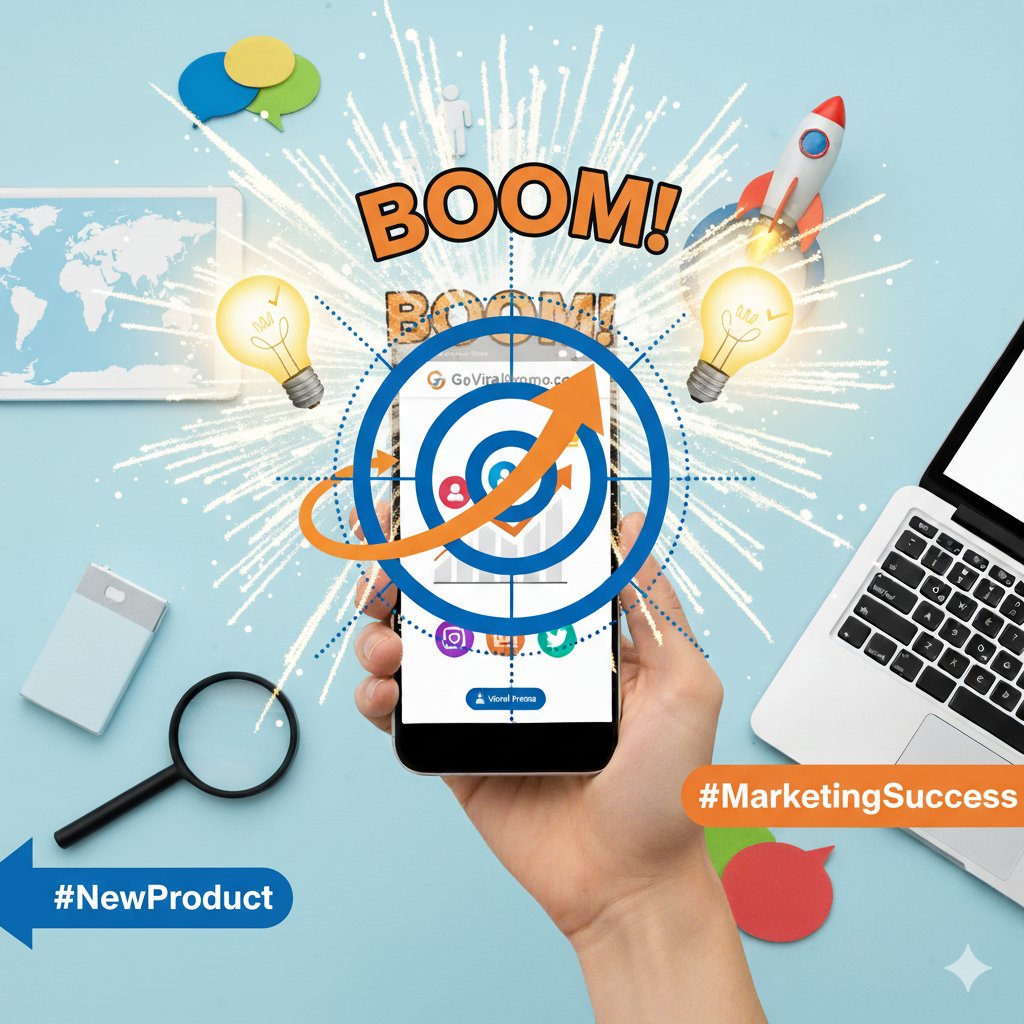 goviralpromo1's tweet image. Go from zero to viral! 

GoViralPromo helps new products and services gain traction with powerful referral collaborations. 💥 

#NewProduct #MarketingSuccess