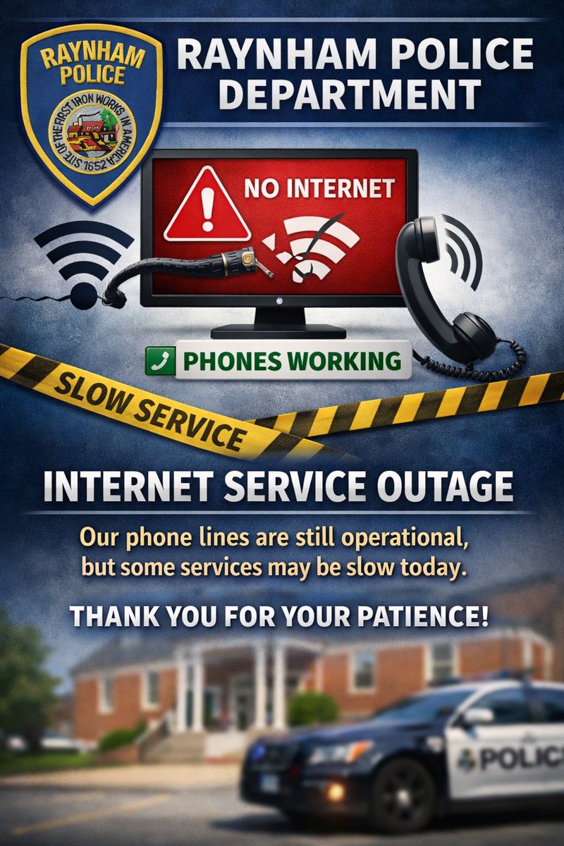 Raynham Police tweet media