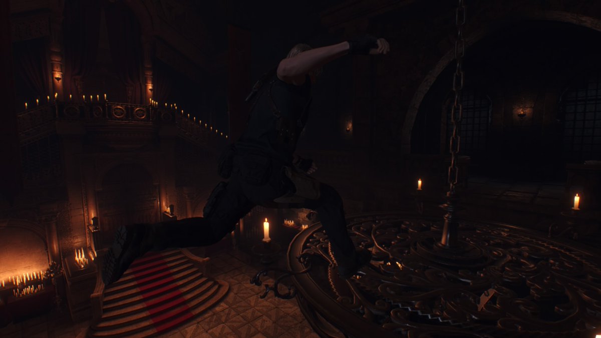 Wired2Comply's tweet image. Who jumps on chandeliers!?

#ResidentEvil4 #Capcom #VirtualPhotography