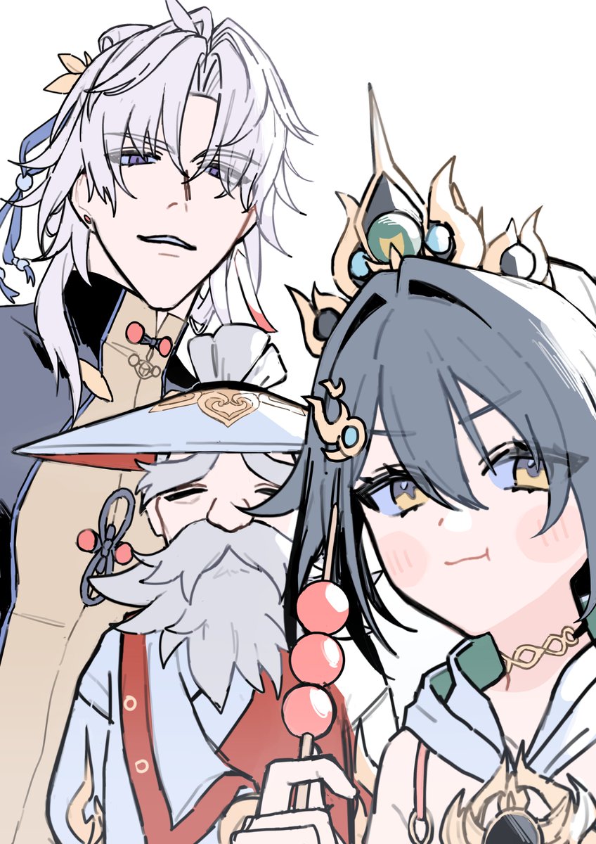 落書き孫と弟子