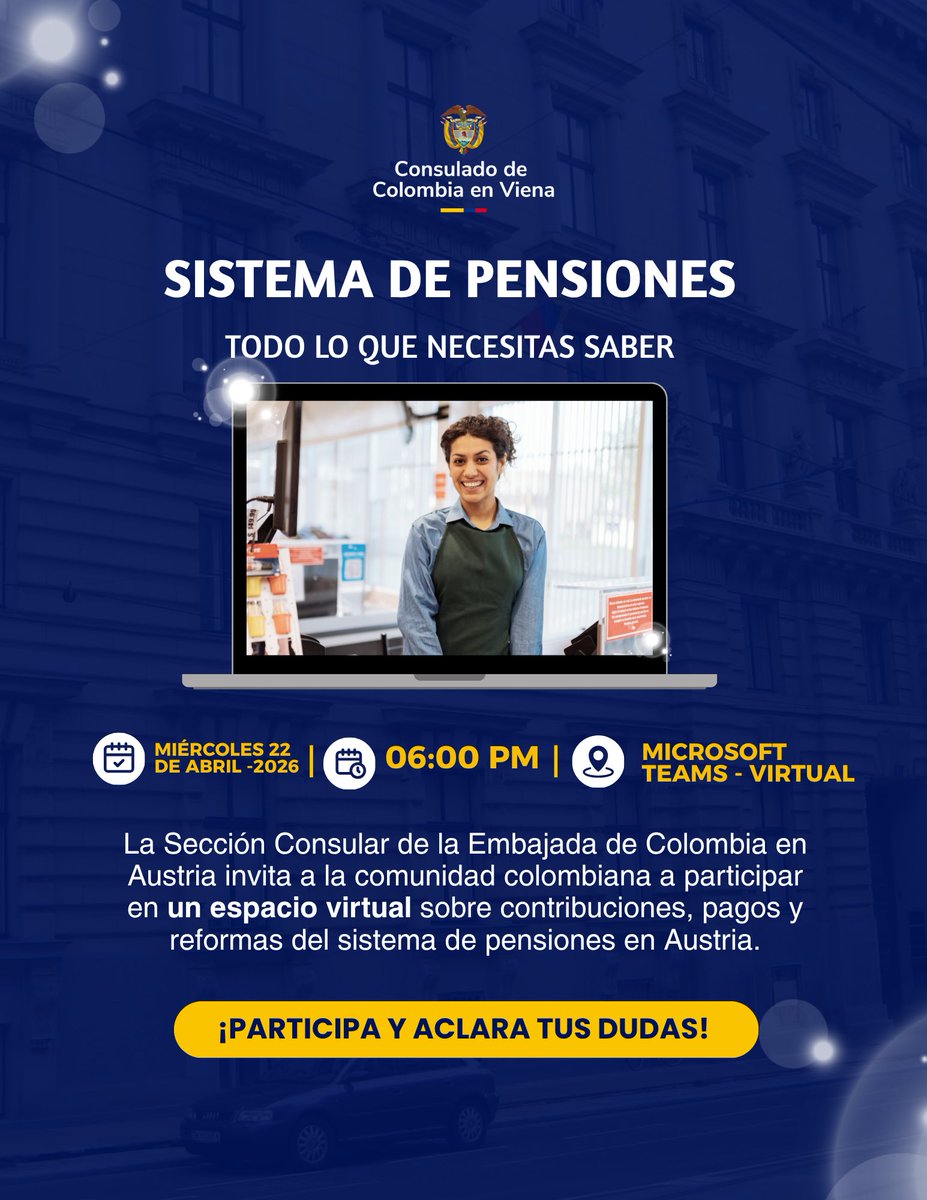 Embajada de Colombia y Misión Permanente en Viena tweet media