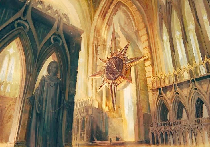 ㅤ
Las luces de la mañana entraban por las vidrieras de la catedral de Neverwinter, aquella catedral que una vez albergó los restos de aquel que una vez se volvió dios. 
Finalmente, por una vez, la tiefling había vuelto a aquello que una vez se llamó hogar. Aquel sitio donde
ㅤㅤ