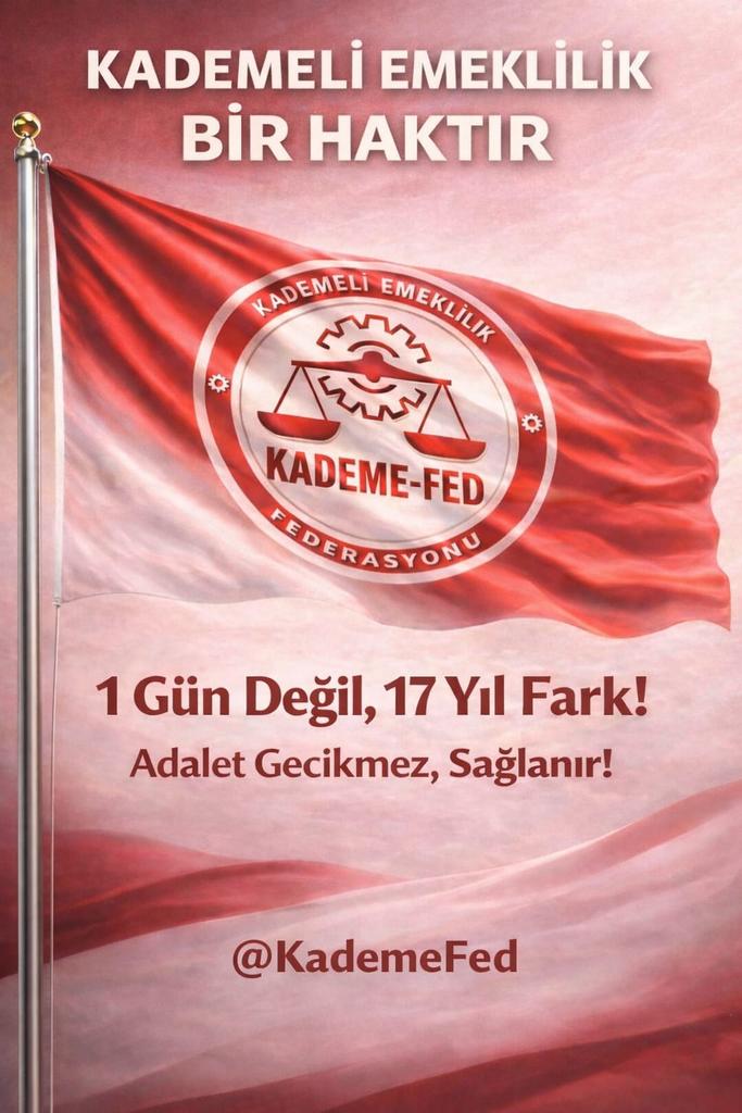<a href="/CokunAtr1907/">Coşkun Şatır</a> <a href="/herkesicinCHP/">CHP 🇹🇷</a> <a href="/gamzetascier/">Gamze Şengel TAŞCIER</a> Aynı prim, aynı emek…
📌 Ama farklı emeklilik şartları!
Bu adaletsizlik sona ermeli!

🤝 Bugün verilen bu söz bizim için çok değerlidir.
Dayanışma ile, el ele omuz omuza bu hakkı birlikte kazanacağız!

<a href="/KademeFed/">Kademeli Emeklilik Federasyonu</a>
<a href="/EmekDerResmi/">EMEK-DER</a>
<a href="/ETTDER1999/">🧭 EMEKLİLİKTE TARİHE TAKILANLAR DERNEĞİ</a>

#KademeninSeçimiAdalet