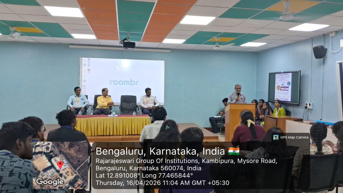 acscebangalore's tweet photo. 🚀✈️ #Seminar_on #Aviation_Excellence @ #ACSCE 🎉
Dept_of_Aeronautical_Engineering (#AE), #ACSCE hosted 🛫 Structural Integrity in Aviation
📅 16th April 2026
🎤 Dr. Krishna Lok Singh on ✈️ safety &amp; future trends 🌐
#ACSCE #AeronauticalEngineering #Aviation #Seminar #PostEvent https://t.co/G17P21gVes