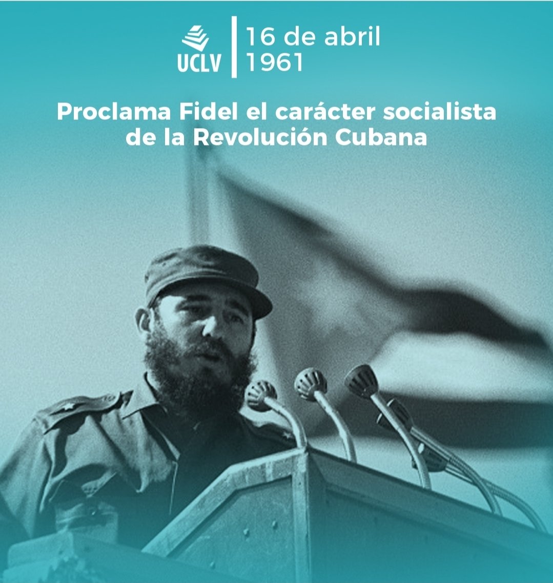 ✊️Hace 65 años, en el sepelio de las víctimas del bombardeo yanqui, Fidel proclamó: "Esta es la Revolución socialista y democrática de los humildes, con los humildes y para los humildes" . En las narices del Imperio, nacía el Socialismo Cubano.
#GirónEsHoy