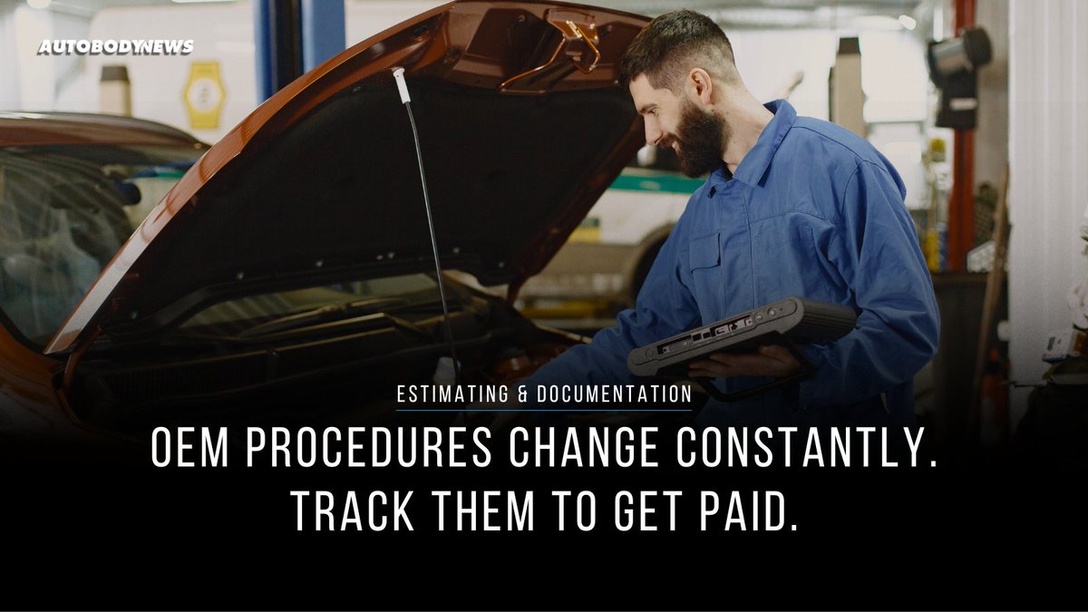 autobodynews's tweet image. AC recharge, radiator purge, foglamp aiming—recent estimating system updates clarify what counts for reimbursement.

Check your latest guide to ensure no line items are missed: ow.ly/weZG50YCH48

#AutoRepair #CarMaintenance #AutoTech
