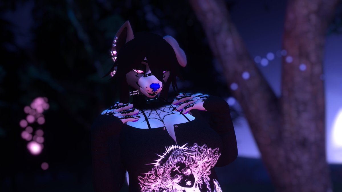 Dracocollievr's tweet image. Purple is my Favorite Color ~ 💜🦇
  ( new video is Dropping today Gloomys)

Tags: #gothvtuber #vr #veki #wholesome #goths #foryou #spooky #VTuberになった経緯