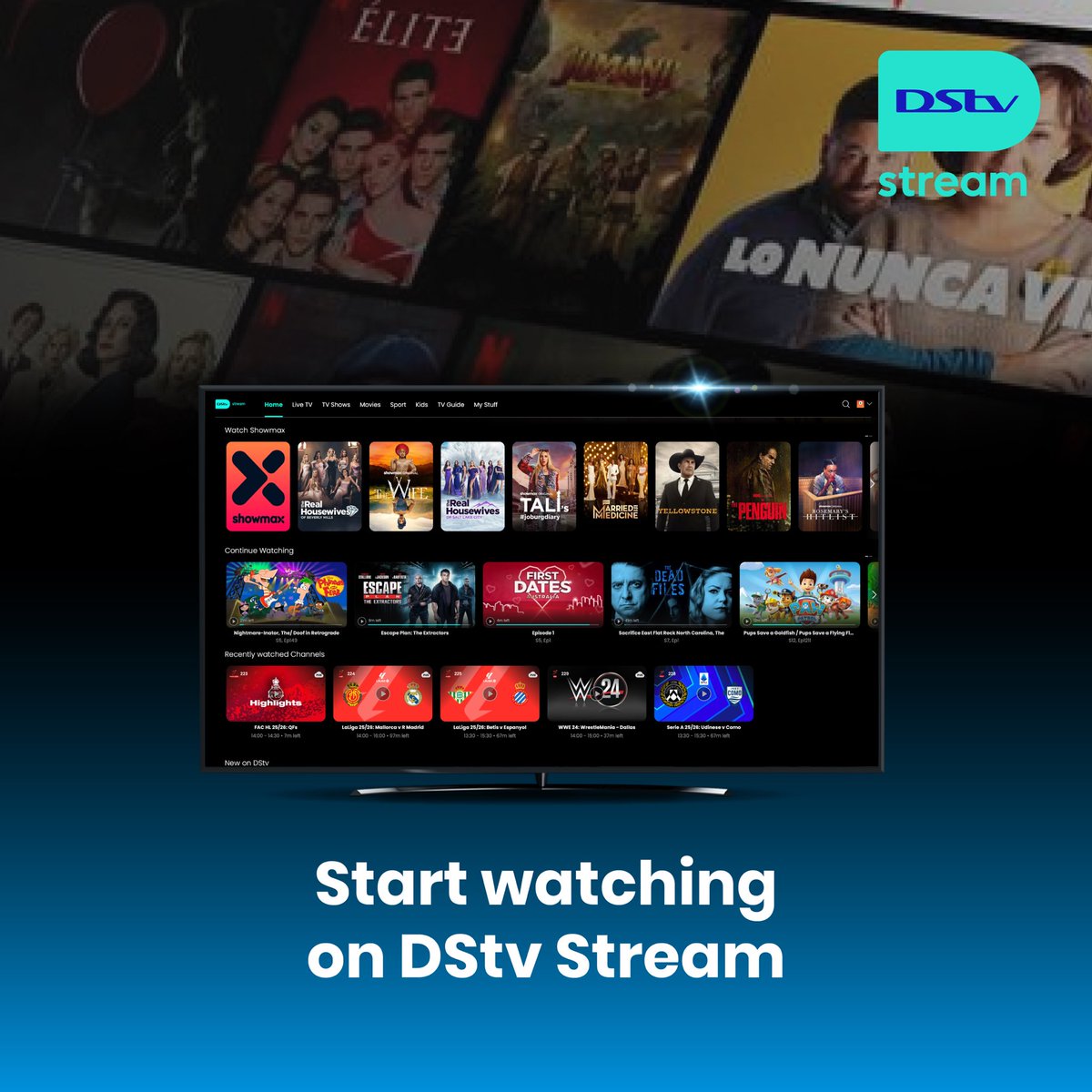 Showmax Kenya tweet media