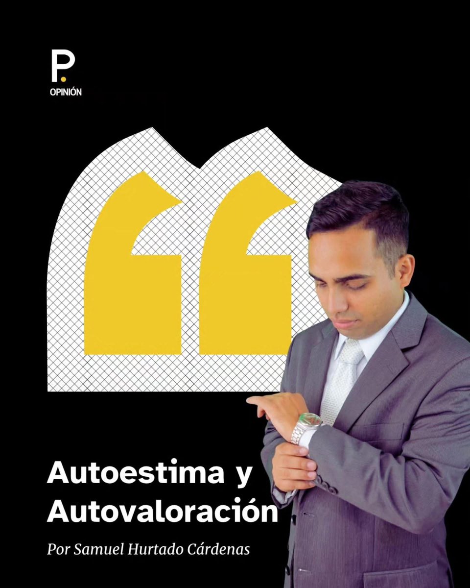 Hoy Samuel Hurtado Cárdenas nos invita a una reflexión necesaria: la diferencia entre la autoestima y la autovaloración. Mientras la primera puede ser caprichosa y depender del "aplauso" externo, la segunda es ese refugio. Continúa leyendo: tinyurl.com/yc4wv2pb