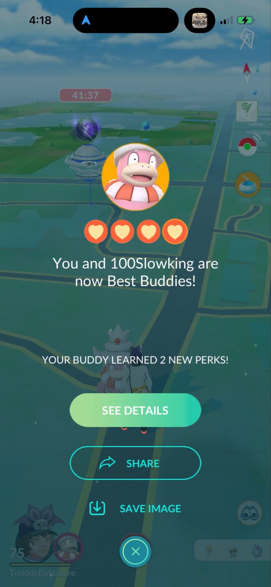 HelenOakes3's tweet image. #BestBuddy 90 - #Hundo Slowking! #PoGo @PokemonGoApp #PokemonGoFriendsCode