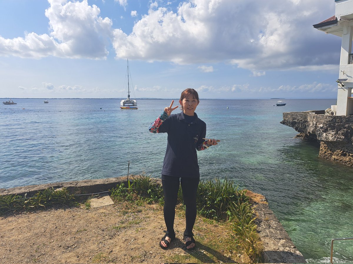LIGHT_HOUSE1990's tweet photo. ⁡昨日はセブ島でラストダイビング🤿⁡🫧⁡
⁡
とっても！最高な透明度でした👀
⁡⁡太陽の光が差し込んで水中の白砂がキラキラ✨⁡
⁡⁡
⁡ダイビング後はショッピングと、フィリピン料理を堪能しました🇵🇭⁡
⁡⁡
⁡今回のセブ島ダイビング
ご参加下さった皆様、本当にありがとうございました🥺💕⁡ https://t.co/h0Dcda1mU8