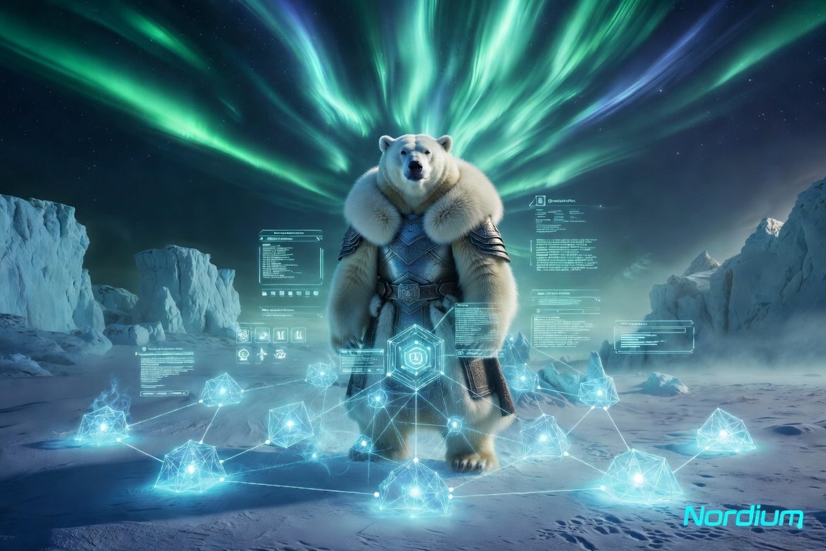 nordiumtoken's tweet image. You are not just holding.
You are part of the system. 🧊

#Nordium #Web3 #ERC20 #CryptoCommunity #DeFi #CryptoAlpha