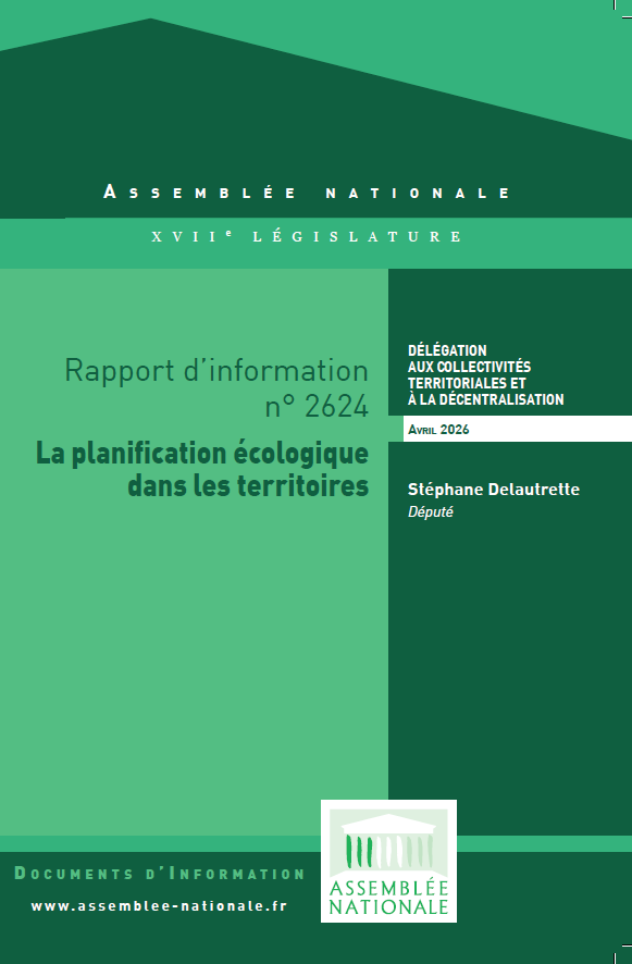AN_CollTerr's tweet image. 🔎Le rapport d'information de la délégation #CollTerr sur la planification écologique dans les territoires (M. @SDelautrette, rapporteur) est en ligne.
➡️À retrouver en ligne ici : assemblee-nationale.fr/dyn/17/rapport…