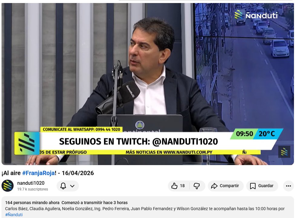 Streaming Paraguay tweet media