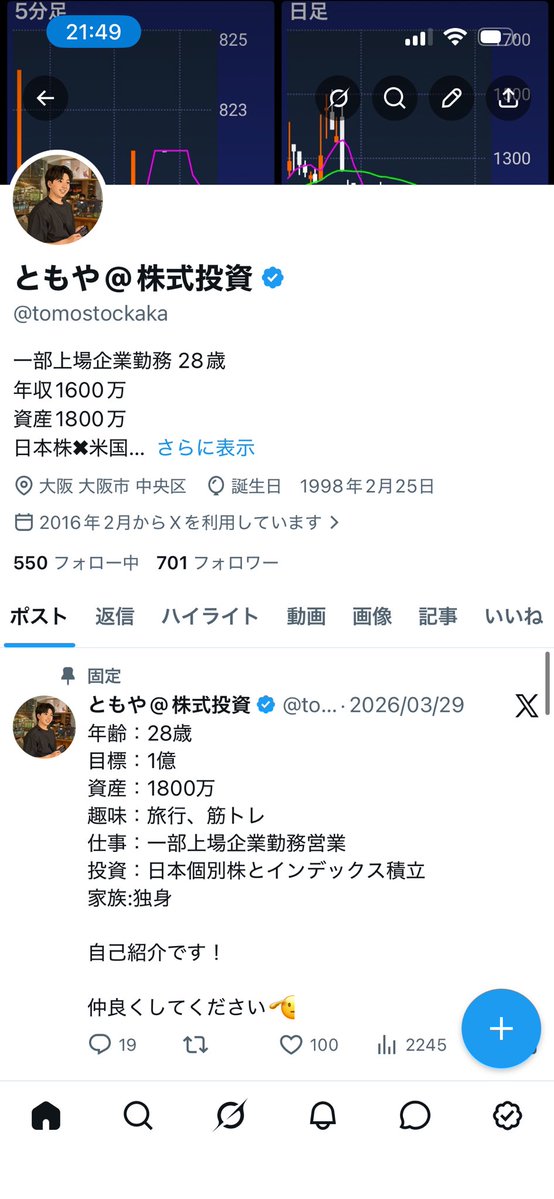 ともや@株式投資 tweet media