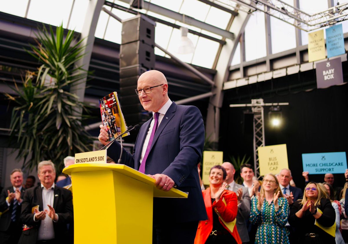 John Swinney tweet media