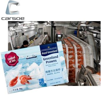 FisSeafoodMedia's tweet image. High-Tech Upgrade Transforms Cold Water Prawn Processing at Sea #Denmark 🇩🇰 @Royal_Greenland Read more by clicking here seafood.media/fis/techno/new…