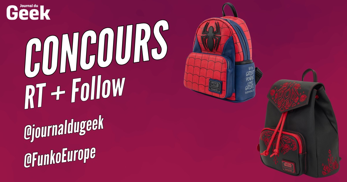🎁#CONCOURS 🎁

Plutôt Darth Maul ou Spiderman ? Tentez de gagner le sac à dos Loungefly de votre héros préféré !
👉RT &amp; Follow @journaldugeek + <a href="/FunkoEurope/">Funko Europe</a>
❤️Découvrez-les ici : 
> loungefly.com/fr/marvel-spid…
> loungefly.com/fr/star-wars-d…
🍀Bonne chance !