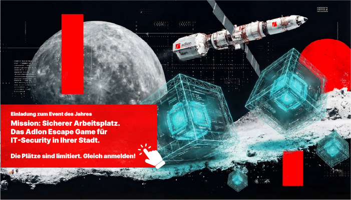 it__security's tweet image. Anzeige • Mission: Sicherer Arbeitsplatz – beim 𝗜𝗧-𝗦𝗲𝗰𝘂𝗿𝗶𝘁𝘆 𝗘𝘀𝗰𝗮𝗽𝗲 𝗚𝗮𝗺𝗲 von ADLON. Kein PowerPoint. Kein Tool-Marketing. Entscheiden unter Zeitdruck im neuen Live-Format. Die Plätze sind limitiert. Jetzt anmelden 👉adlon.de/event-escape-g…

#CyberSec #ADLONIT