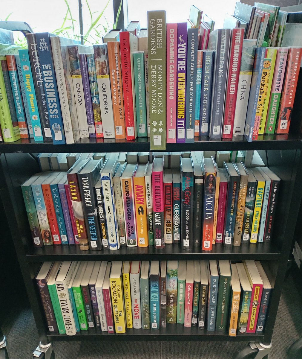 southendlibrary's tweet image. Oooh, we do love a delivery of shiny new stock! 📚🎁
Browse the book spines on our stock trollies and place your reservations - they'll be hitting the shelves very soon! ⚡
southend.spydus.co.uk

#NewStock #NewBooks #BookLove #LoveYourLibrary