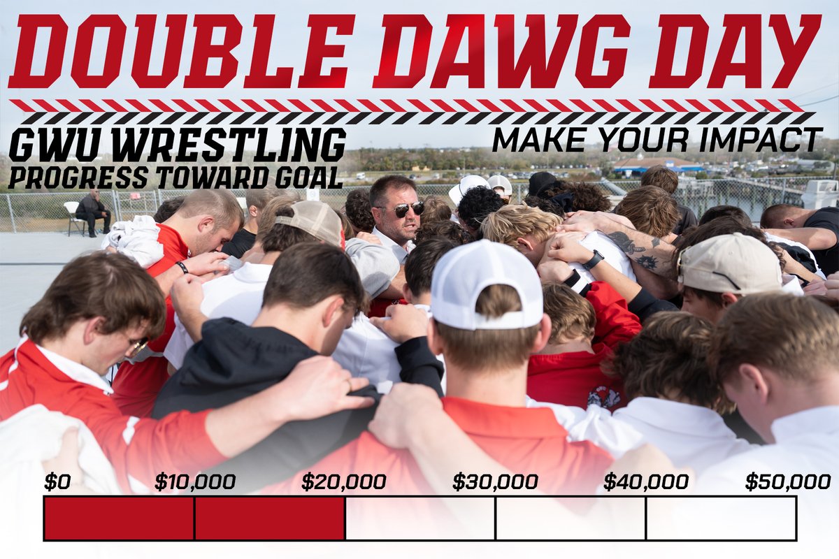 Alright everyone is waking up from their post-lunch siesta's and it's time to get back to work! We just hit the $20,000 mark and just over 100 donors. Share the word and lets keep moving Bulldogs!! 

give.gardner-webb.edu/schools/Gardne…