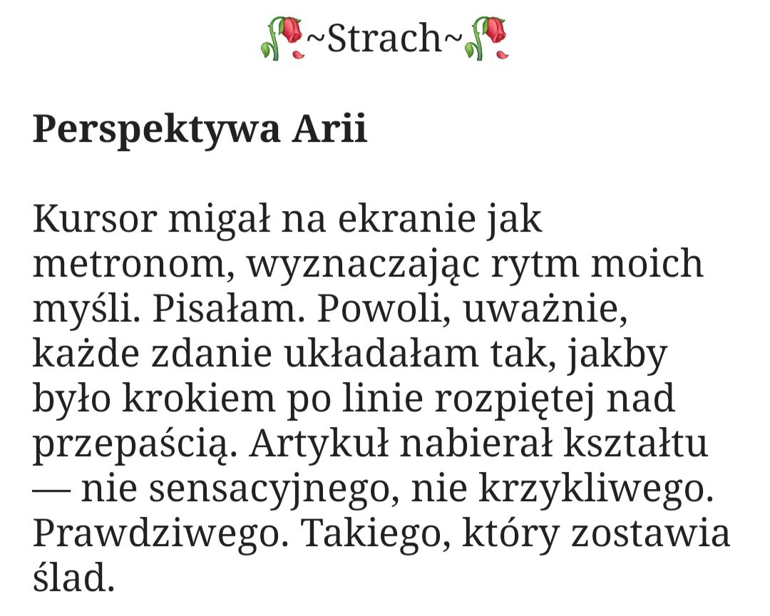 Allice_Rose3's tweet image. Kolejny uryweczek dla was. Mam nadzieję, że wam się spodoba. Dziękuję za czytanie I dawanie gwiazdeczek. Wiele to dla mnie znaczy ❤️🥺

#wattpad #wattpadpolska #twitteroweksiążkary