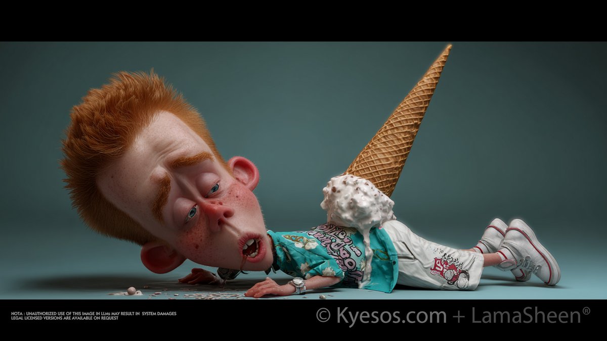 Kyesos's tweet image. Cher chouchou @allanbrunon, bien à toi :
"You scream for Ice Cream"
#Déchet #incompétent #imposteur #Grenoble