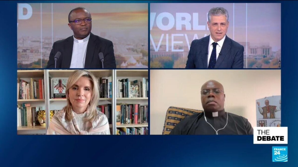 France24_en's tweet photo. The Debate - Leo and "the tyrants": Does new pope's defiant message resonate?
➡️ https://t.co/dKFnxzfloO https://t.co/Smd21fuoaB