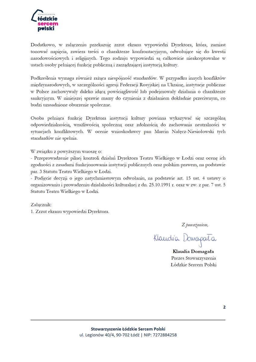 Klaudia Domagała tweet media