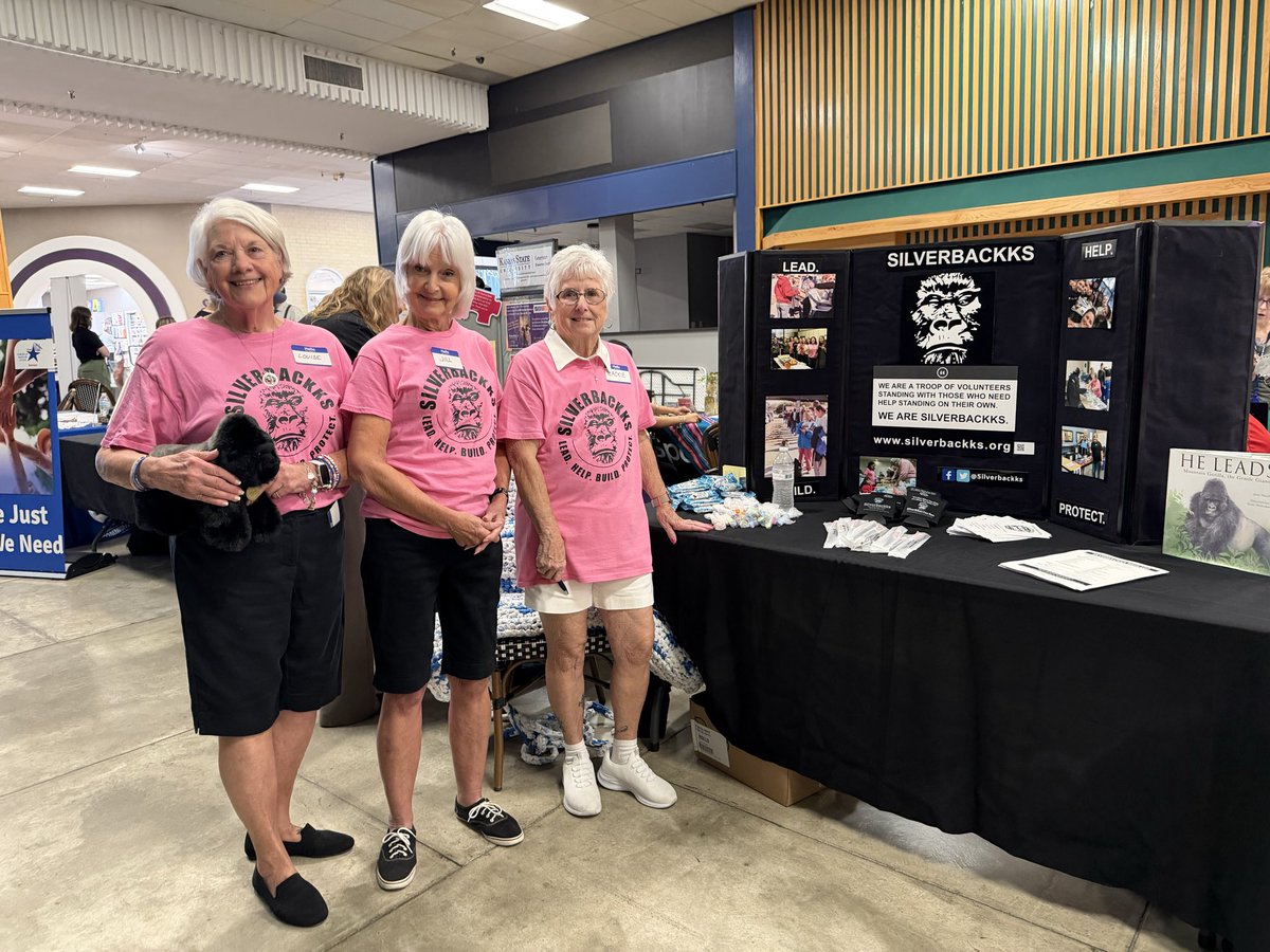 Stop by and see our crew until 2 p.m. today (4/16) at the Volunteer Expo at Fairlawn Plaza Mall. Learn how to join our troop of Silverbackks and help our neighbors in need.