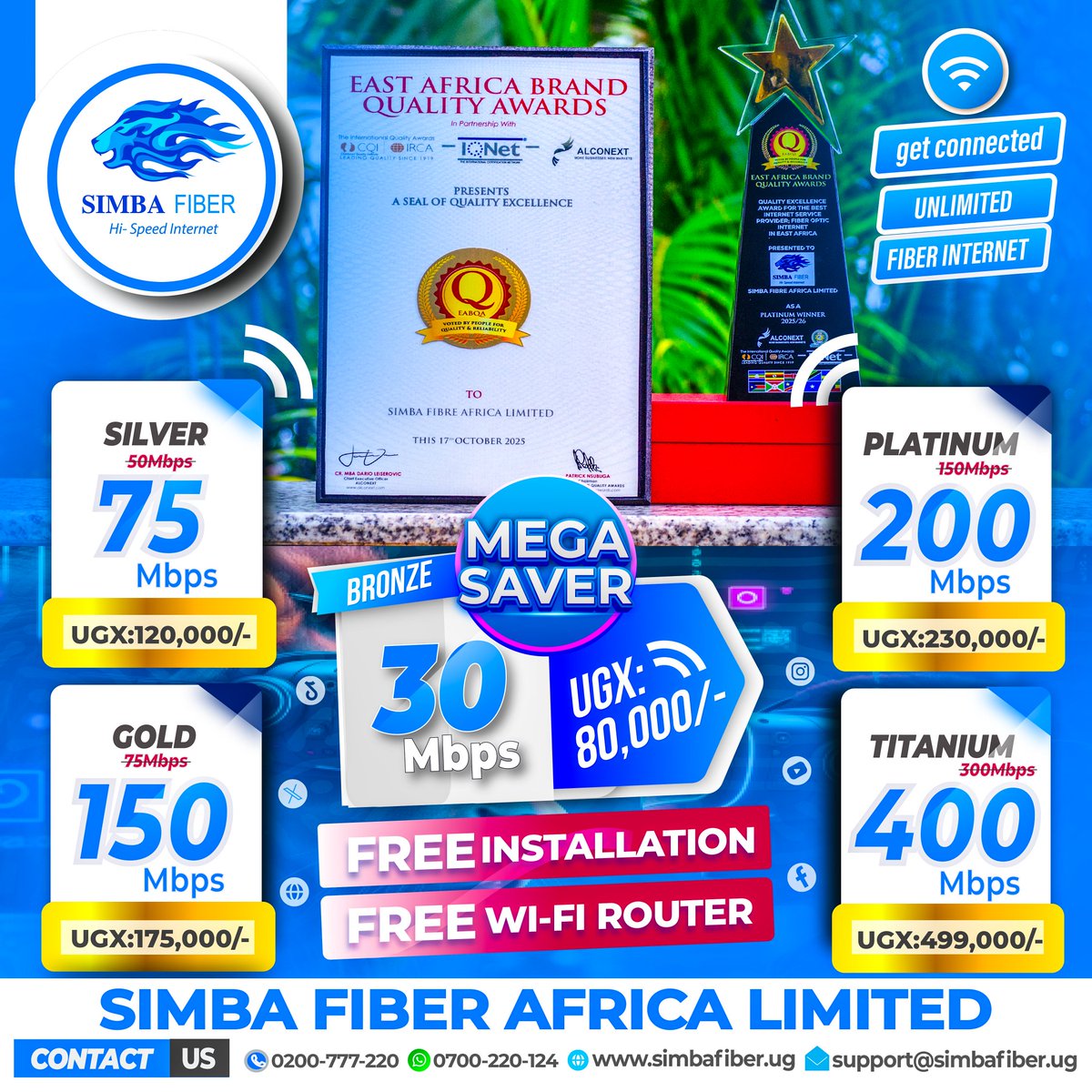Simba Fiber Uganda tweet media