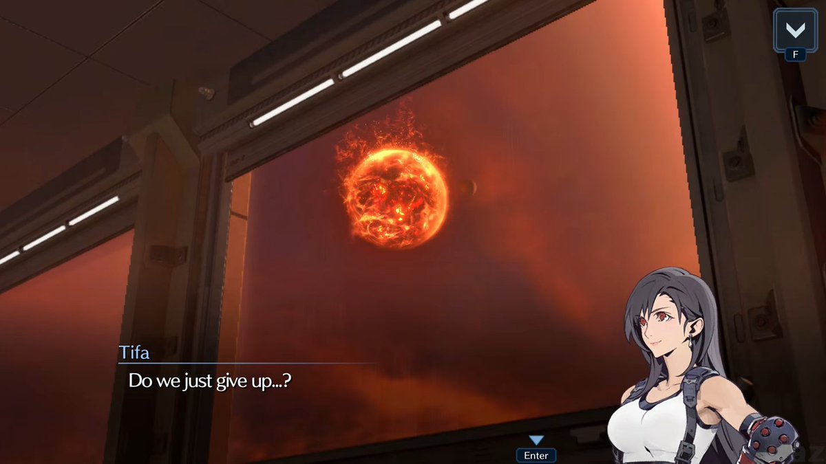 ☄️ El meteorito de #FF7

Original vs #FF7EC.