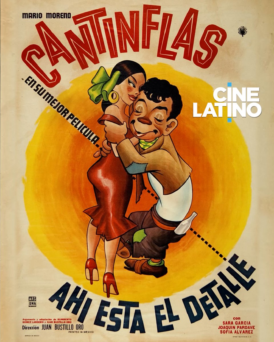 Considerada uno de los grandes clásicos de la cinematografía mexicana.🎬"Ahí está el detalle". 📺 Por Cinelatino USA 🗓️ Domingo 19 de Abril ⏰ 11 pm ET | 8 PT 🤩 Con Cantinflas y sus enredos. 

Para vernos: cinelatino.com/#logo-content

#CinelatinoUSA #ahiestaeldetalle #cantinflas