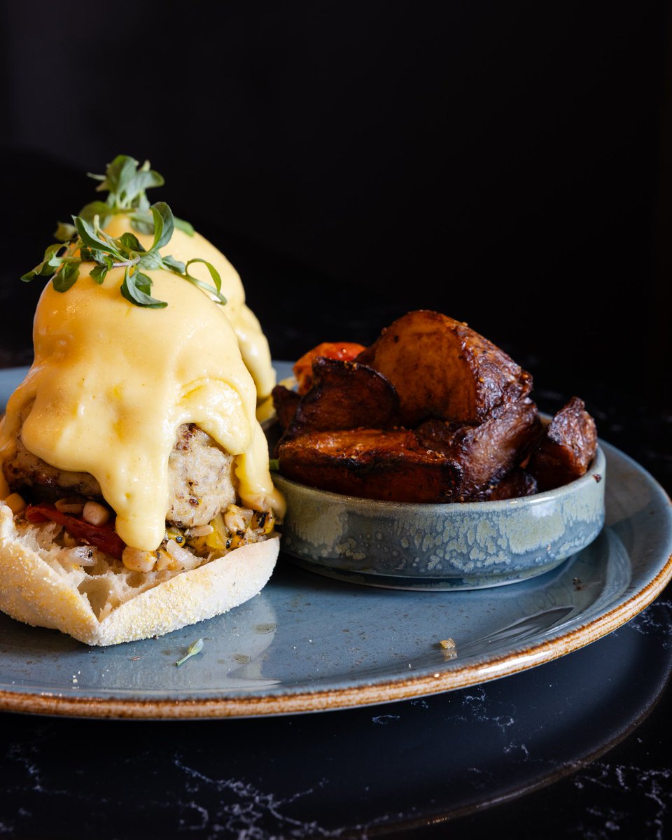 TrilithGH's tweet photo. It’s National Egg Benedict Day — and we’re not cutting any corners at Prologue. 🍳 https://t.co/OzZiaBlNFr