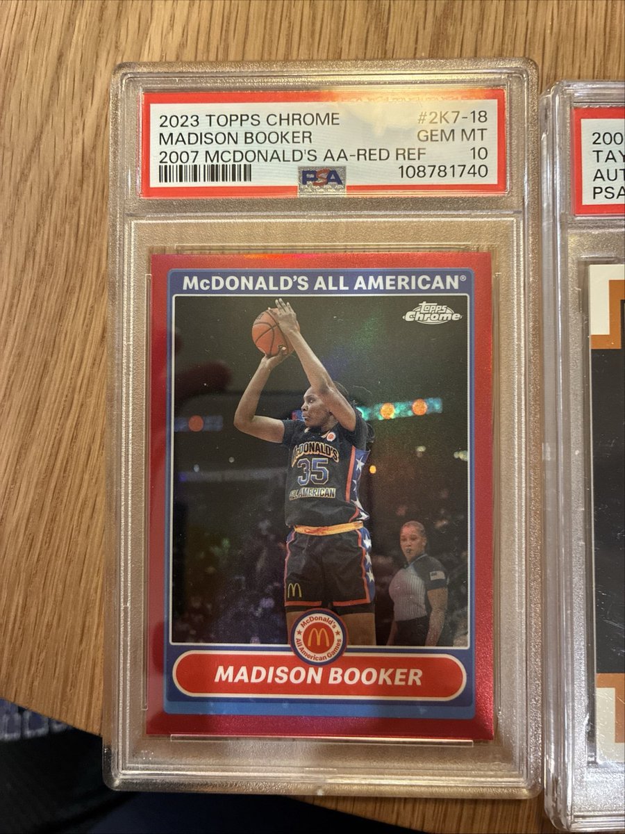 rickreilysucks's tweet image. Madison Booker PSA 10 /5