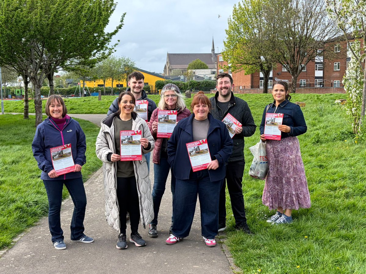 JoStevensLabour's tweet photo. It was great to be out in #Adamsdown this evening, talking to residents, picking up casework and sharing @WelshLabour’s plan to deliver a new chapter for our communities. https://t.co/9kajlsT90H