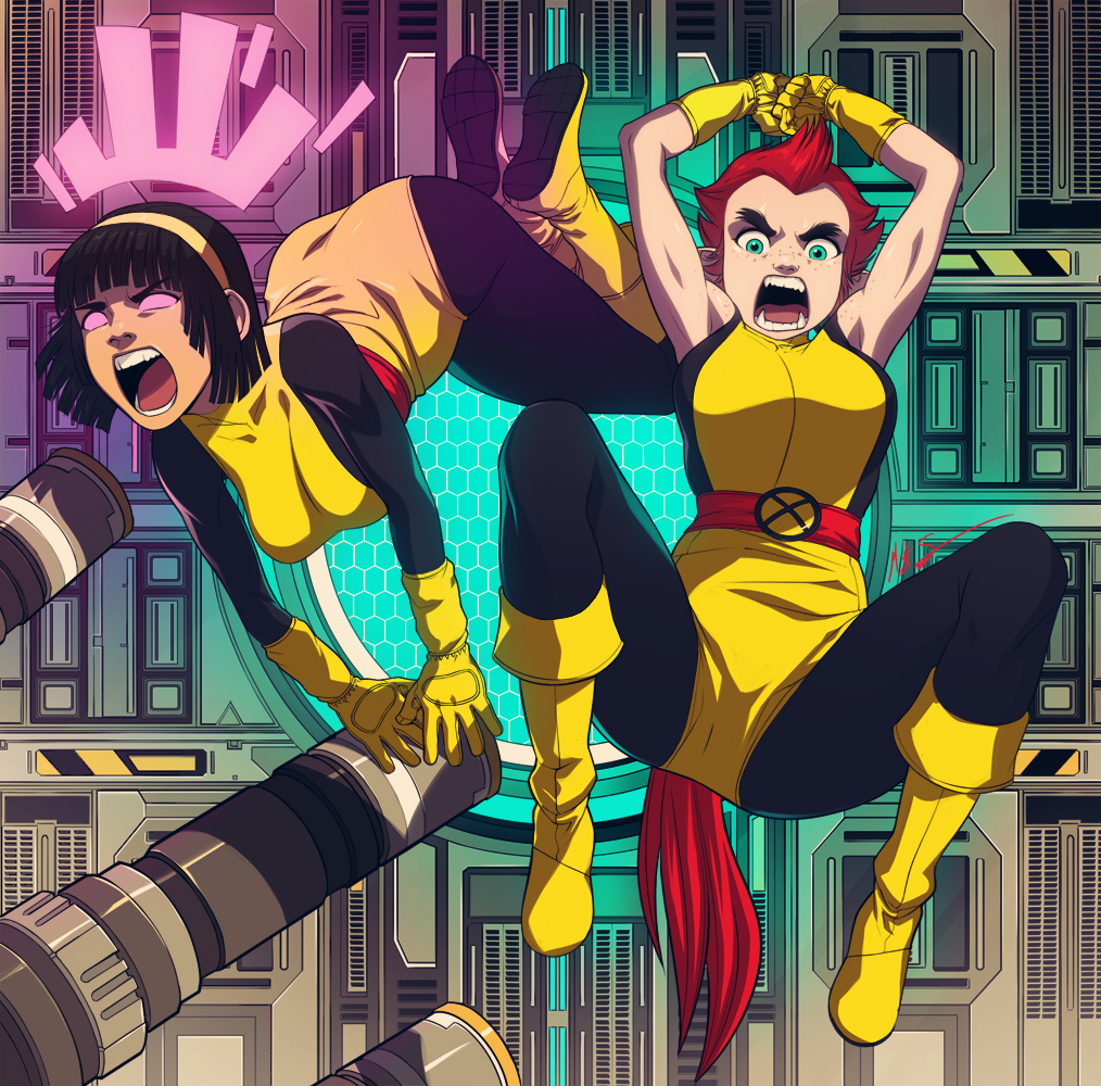 Xplosive Action! 💥
#NewMutants #Fanart #MarvelComics