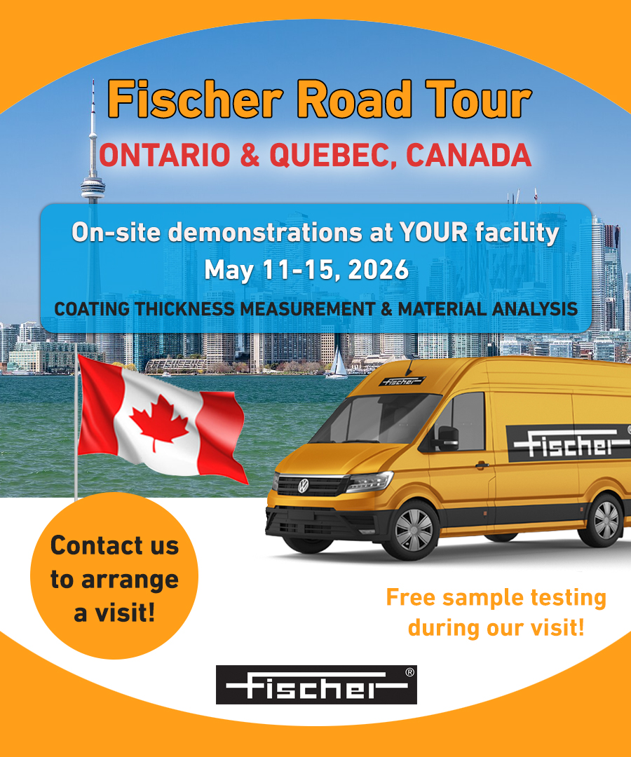 Fischerscope's tweet photo. Invite us May 11–15 for a free on-site consultation with our technical experts. Bring us your toughest measurement challenges gold testing, plating, PCB, or aerospace and we’ll show you real solutions.

Book now before we fill up.
https://t.co/pQFs3V4Eu4 https://t.co/Veum3h9gKV