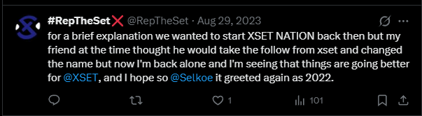 RepTheSet's tweet photo. @Selkoe https://t.co/w0cvqoRcOQ