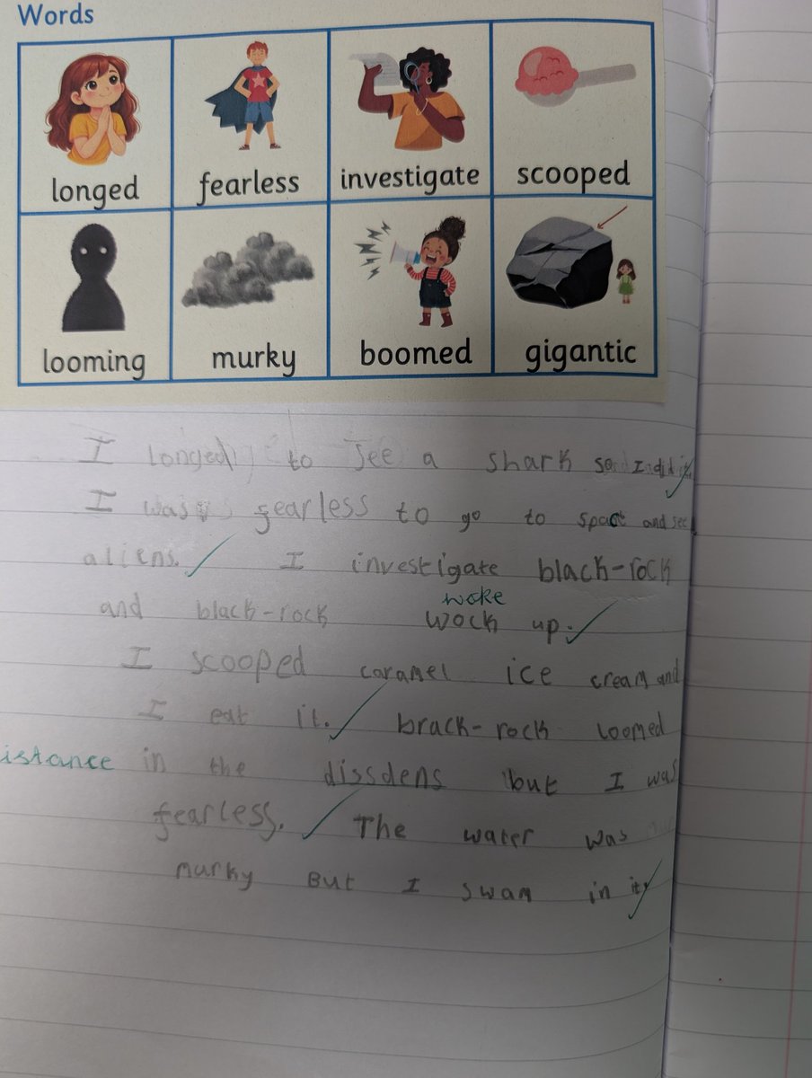 stmarys_CofE's tweet image. More examples of excellent writing this time from Year 1 @LiteracyCounts1 #handwriting #ks1 #year1