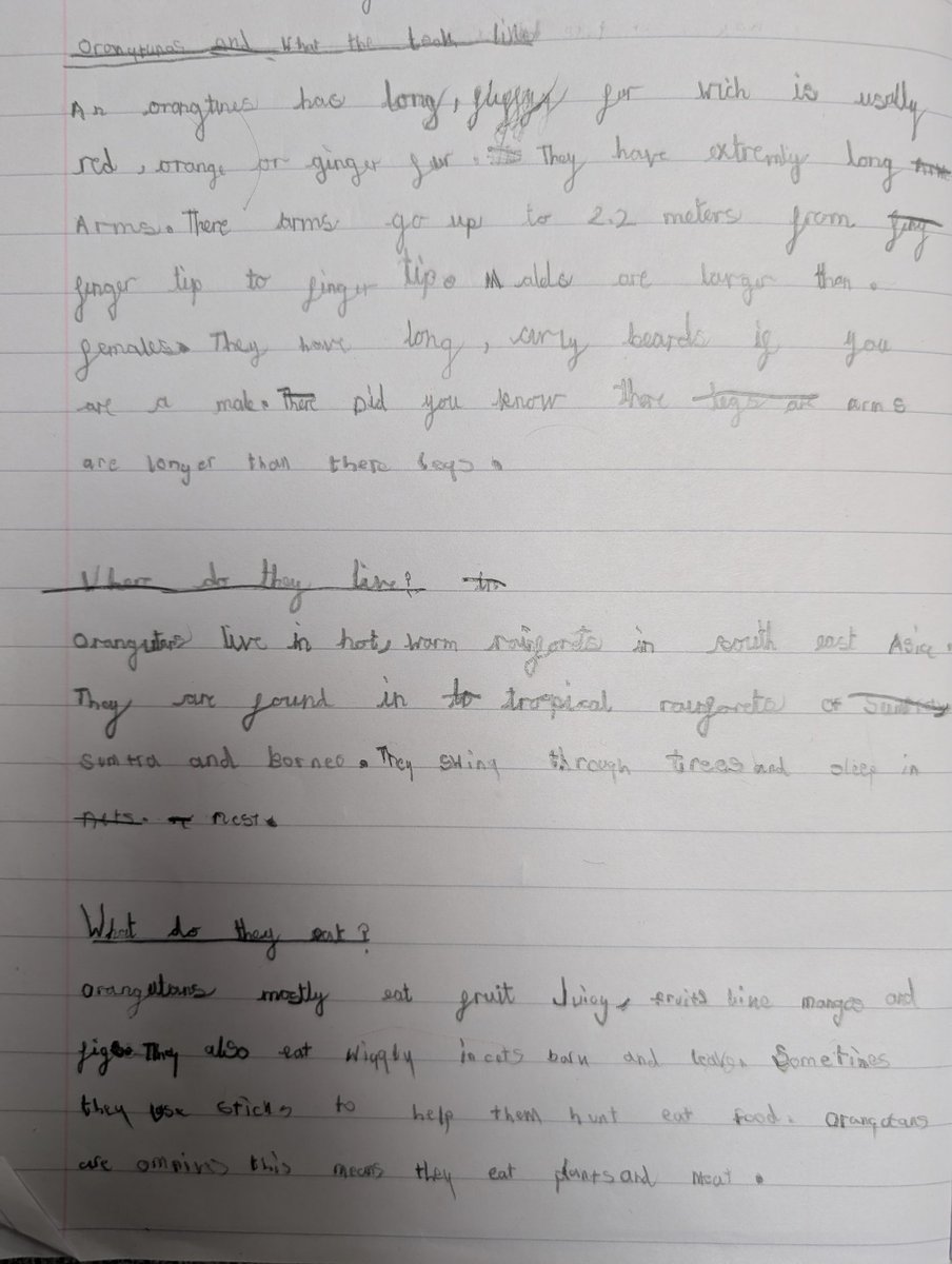 stmarys_CofE's tweet image. A few examples of excellent pieces of writing completed in Y2 recently @LiteracyCounts1 #ks1 #year2 #writing #talent