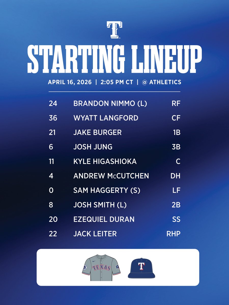 Texas Rangers PR tweet media