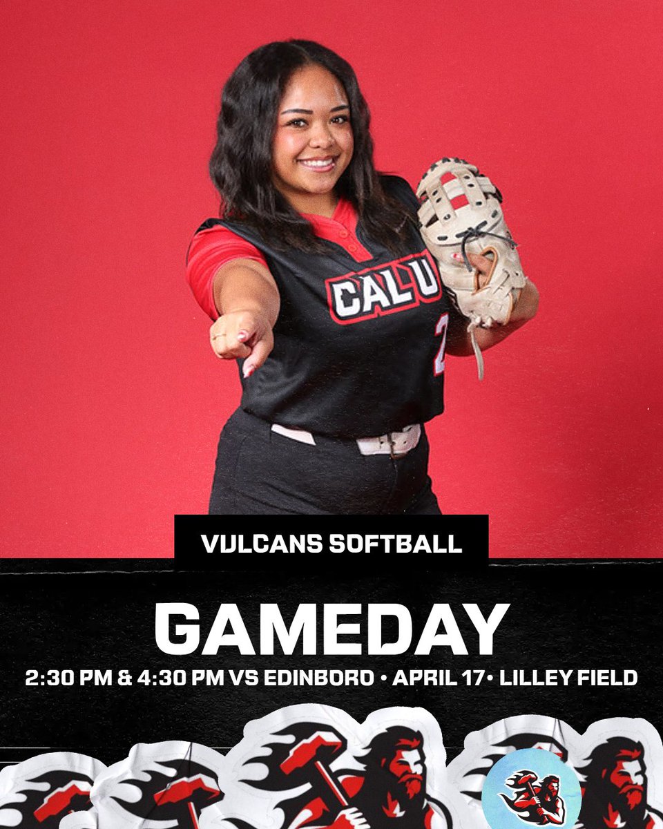CALU_softball's tweet image. GAMEDAY 🥎

🆚Edinboro
📍California, PA
⌚2:30 PM &amp;amp; 4:30 PM

#CalWho #Vulcans #PSAC
