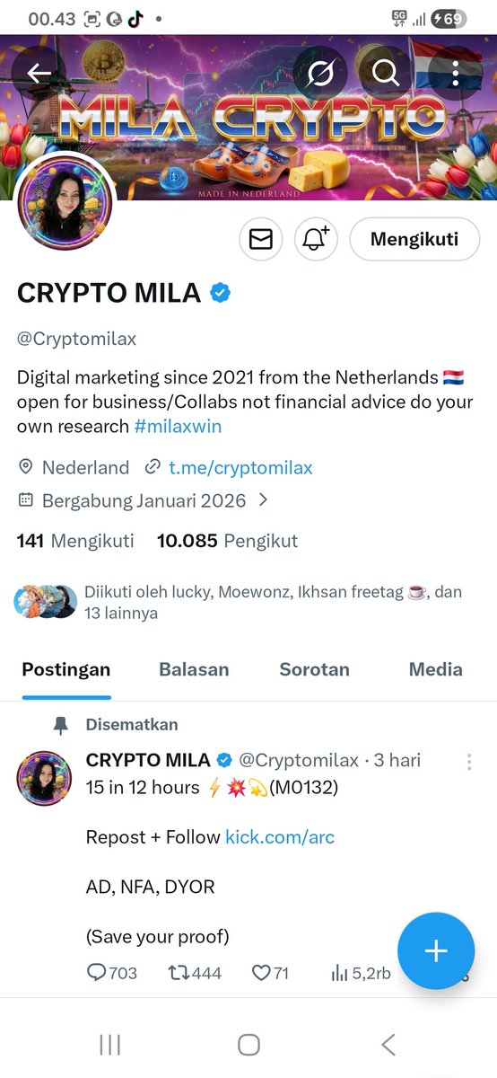CKarinlegit's tweet photo. @GiveAwayHost @Cryptomilax @komarglobal https://t.co/ZBX2FliDiA