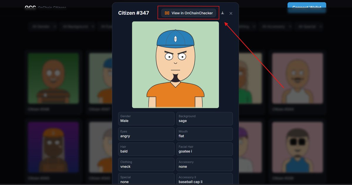 Just integrated <a href="/tokenfox1/">tokenfox.eth</a>'s onchain checker on the gallery page on onchaincitizens.fun. You can now verify that your Citizens are indeed fully onchain and unruggable. 

Let's go!