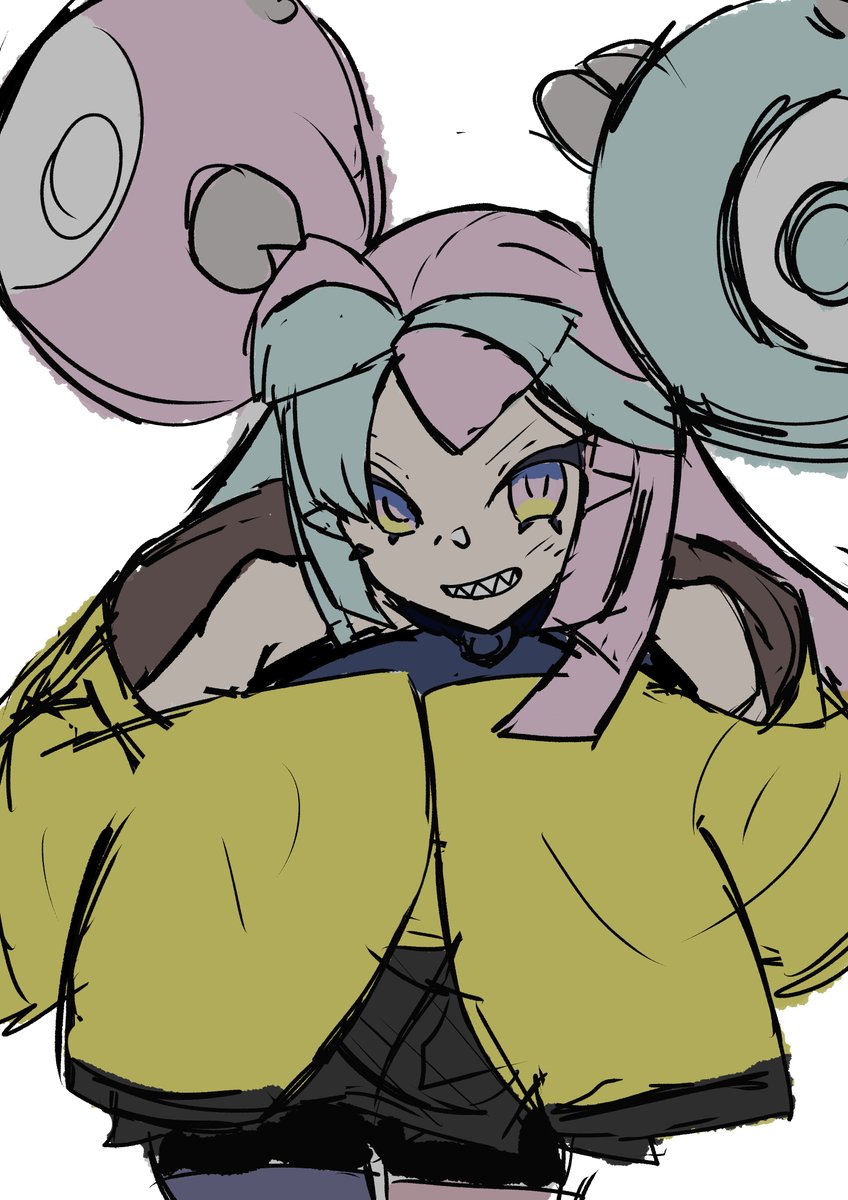 _mikagex's tweet photo. ナンジャモちゃんwip https://t.co/6hf3ig76s6