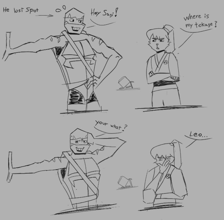 Tortugotaa's tweet image. Spot is like a son to these two

#Leosagi #Leoichi